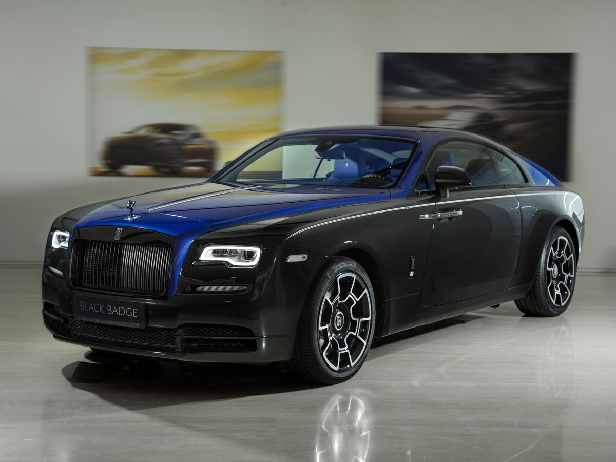 Rolls Royce Wraith РіРѕР»СѓР±РѕР№