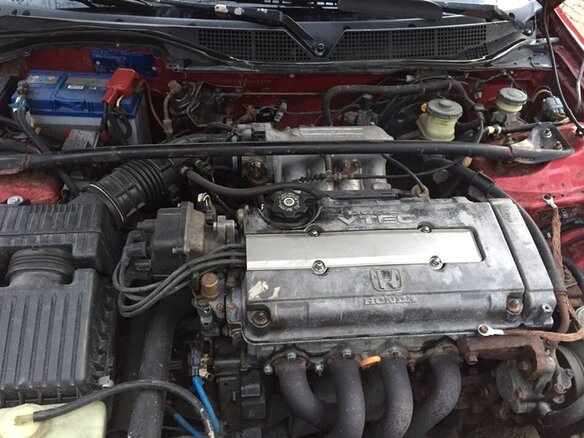 1998 Honda Civic VI, красный - вид 5