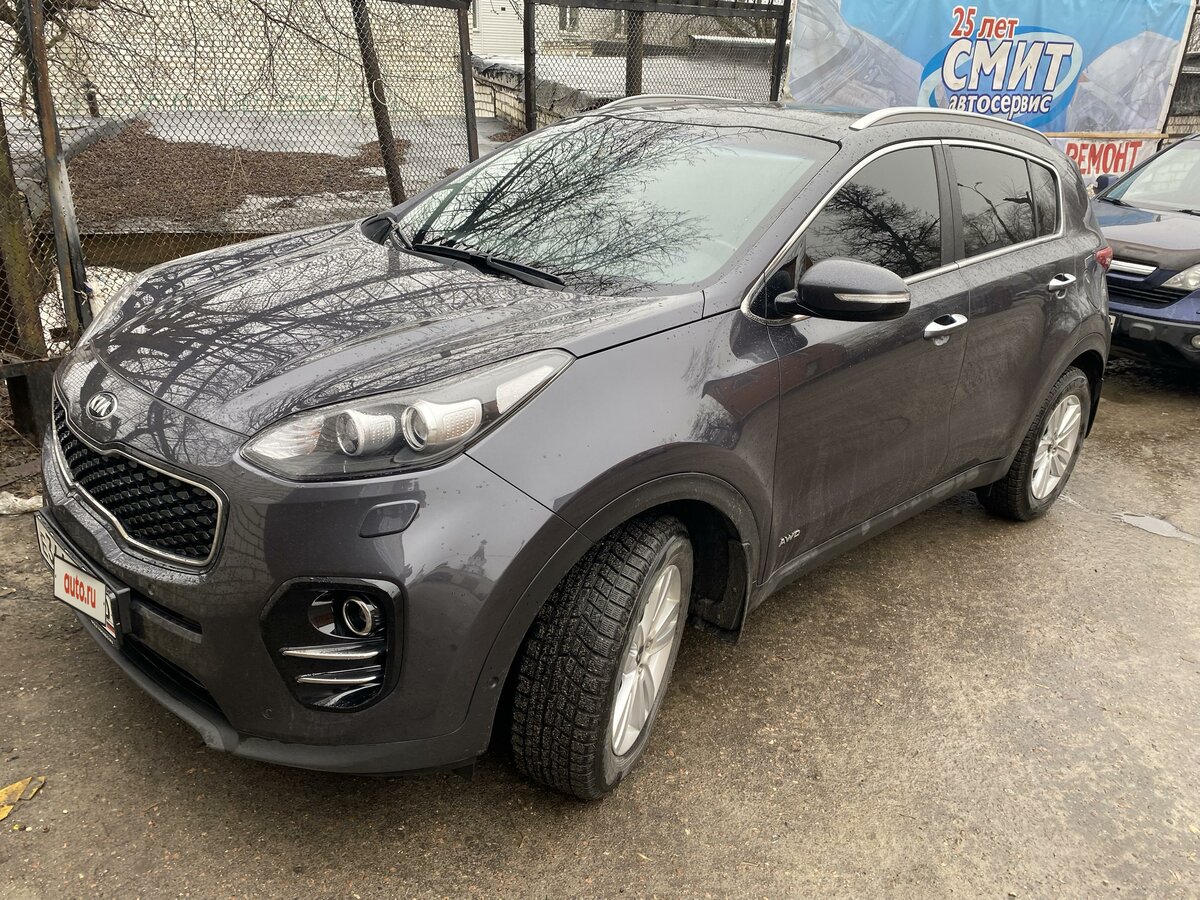 Купить б/у Kia Sportage IV 2.0d AT (185 л.с.) 4WD дизель автомат в ...