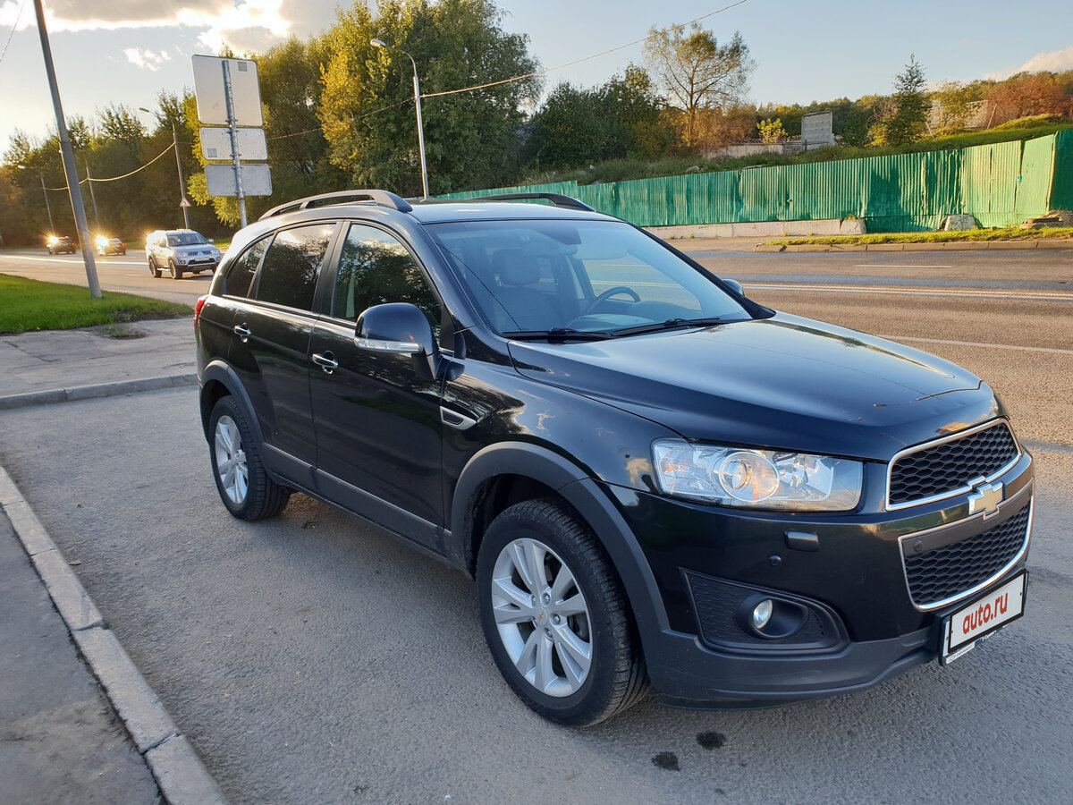 Chevrolet Captiva 2013 черный