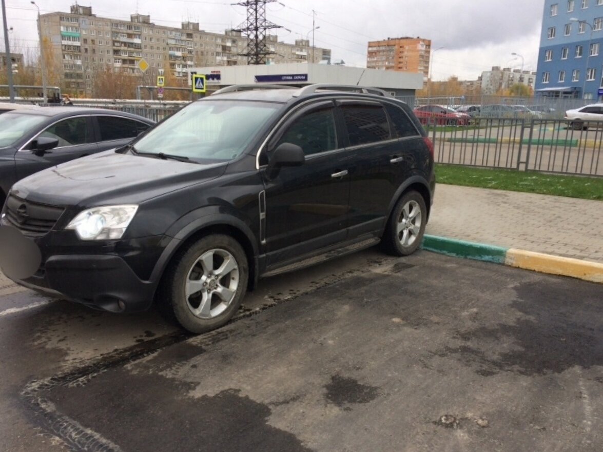 Опель черный джип