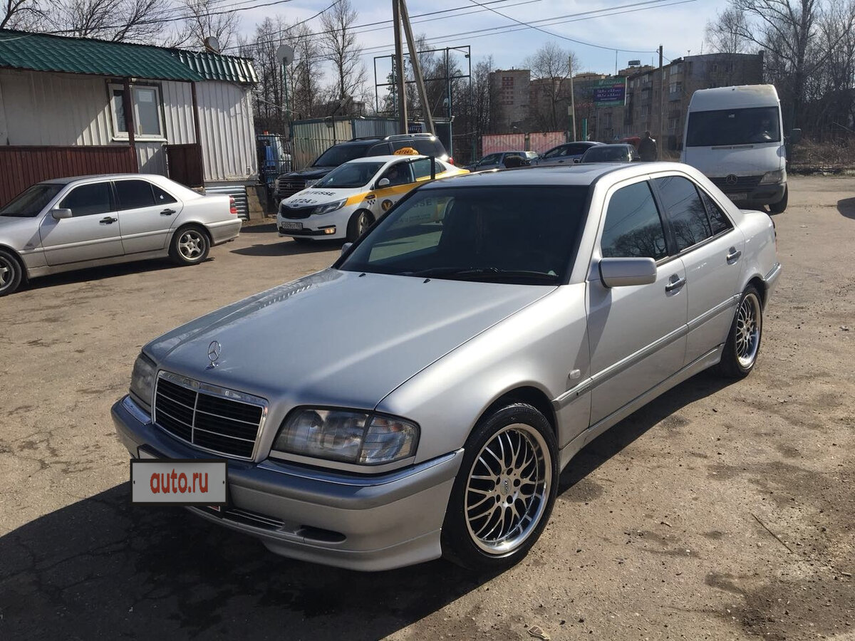 Мерседес w202 серебристый