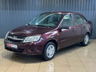 2012 Lada (ВАЗ) Granta I, красный, 299900 рублей, вид 1