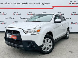 2013 Mitsubishi ASX I Рестайлинг, белый, 670000 рублей, вид 1