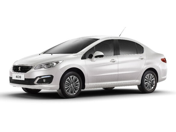 2021 Peugeot 408 I Рестайлинг, белый