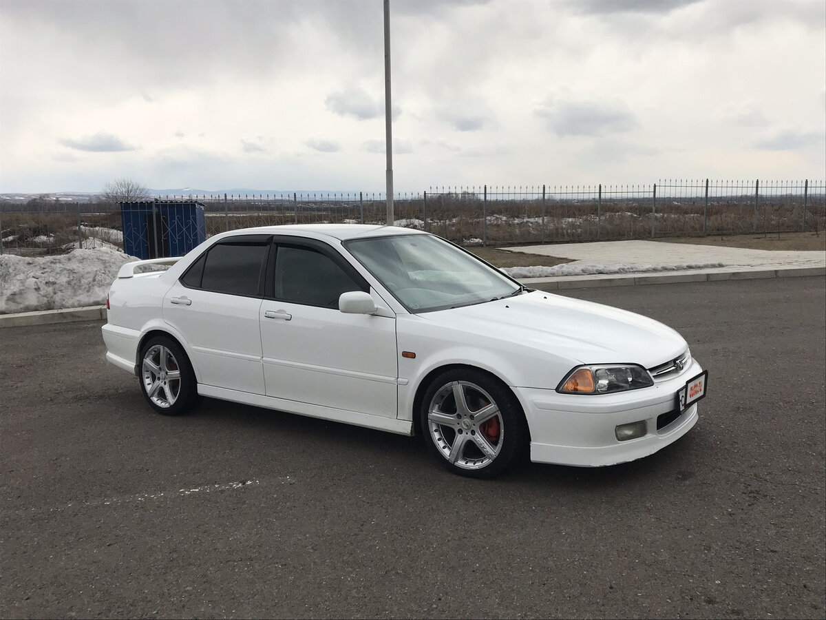 Honda Accord Torneo Р±РµР»С‹Р№ Р»РµС‚Рѕ