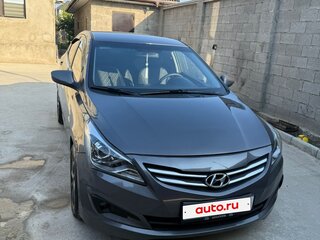 2016 Hyundai Solaris I Рестайлинг, серый, 990000 рублей, вид 1