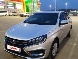 2024 Lada (ВАЗ) Vesta I Рестайлинг (NG), серебристый, 1400000 рублей, вид 1