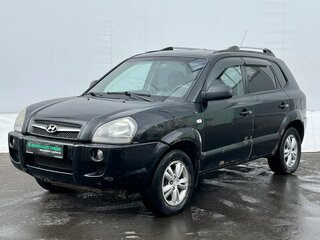 2008 Hyundai Tucson I, чёрный, 489000 рублей, вид 1
