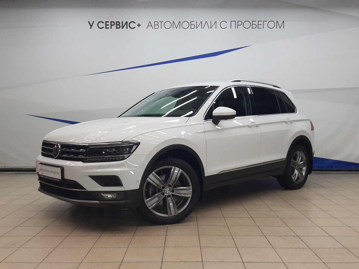Volkswagen Tiguan II Р±РµР»С‹Р№ 2 0
