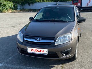 2015 Lada (ВАЗ) Granta I, коричневый, 555000 рублей, вид 1