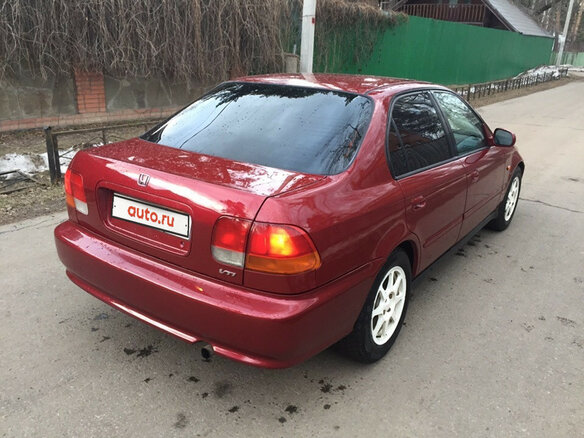 1998 Honda Civic VI, красный - вид 4