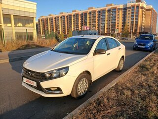 2018 Lada (ВАЗ) Vesta I, белый, 950000 рублей, вид 1