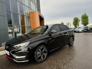 2024 Lada (ВАЗ) Vesta Sportline I Рестайлинг (NG), чёрный, 1550000 рублей, вид 1