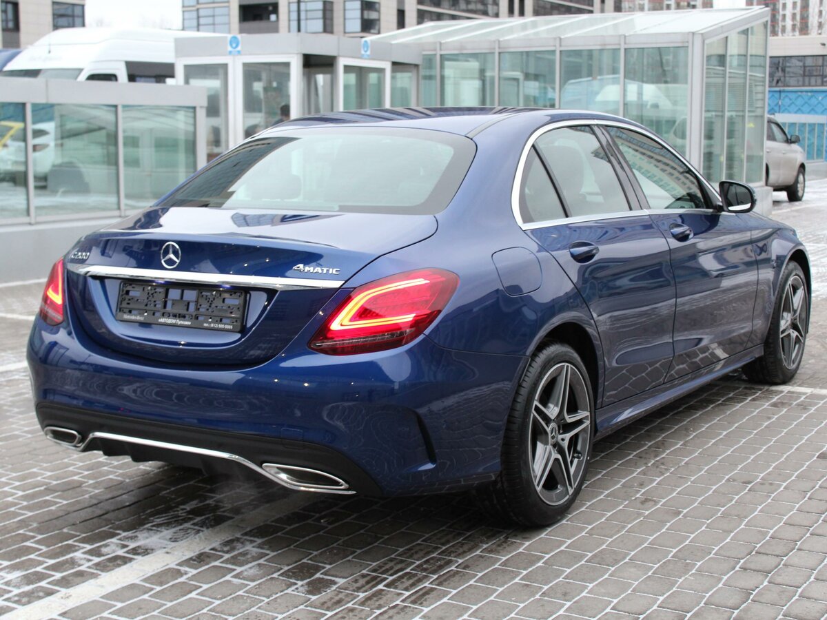 Синий w205 антихром