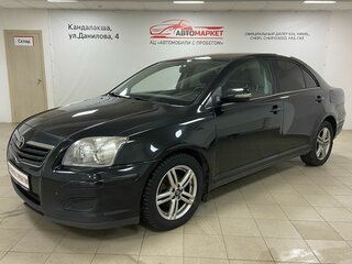 2007 Toyota Avensis II Рестайлинг, чёрный, 549000 рублей, вид 1