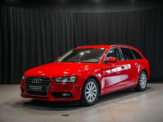 2014 Audi A4 IV (B8) Рестайлинг, красный, 1820000 рублей, вид 1