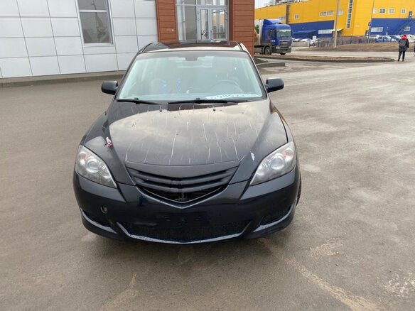 2006 Mazda 3 I (BK), чёрный - вид 1