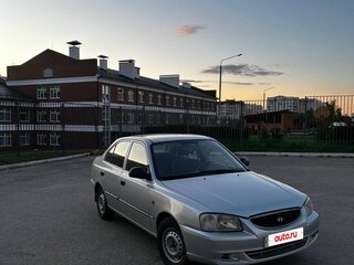 2007 Hyundai Accent ТагАЗ II, серебристый, 320000 рублей, вид 1