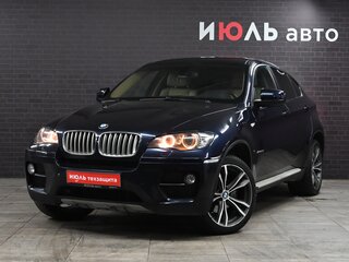 2012 BMW X6 35i I (E71) Рестайлинг, синий, 2350000 рублей, вид 1