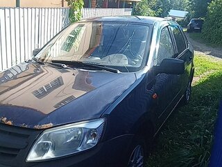 2012 Lada (ВАЗ) Granta I, серый, 250000 рублей, вид 1