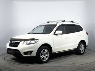 2010 Hyundai Santa Fe II Рестайлинг, белый, 889000 рублей, вид 1