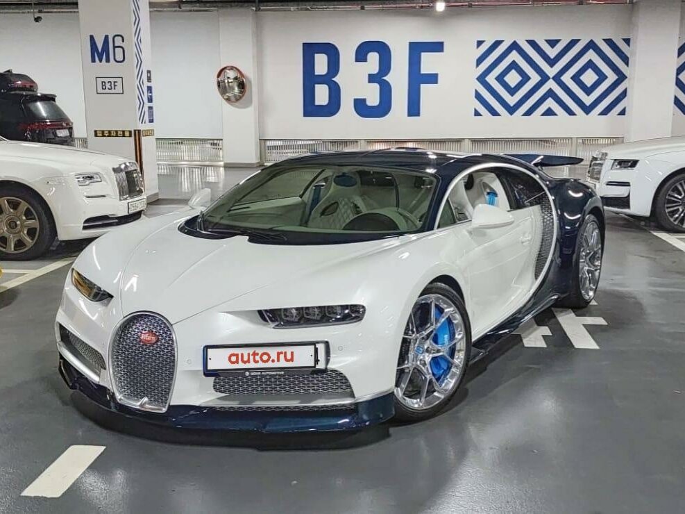 Купить б/у Bugatti Chiron 2016-2023 8.0 AMT (1500 л.с.) 4WD бензин ...