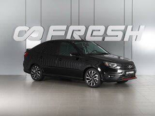 2024 Lada (ВАЗ) Granta Sport I Рестайлинг, чёрный, 1309000 рублей, вид 1