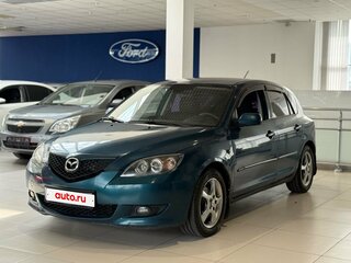 2007 Mazda 3 I (BK) Рестайлинг, синий, 425000 рублей, вид 1