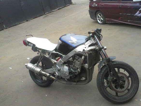 1992 Honda CBR 600F, голубой