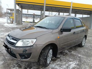 2017 Lada (ВАЗ) Granta I, коричневый, 480000 рублей, вид 1