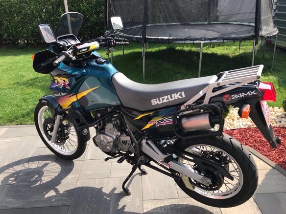 2000 Suzuki XF 650 Freewind, синий - вид 13