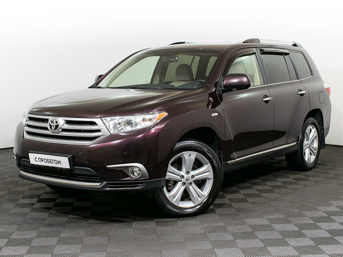 Toyota Highlander II (U40) Рестайлинг.