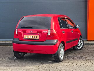 2005 Hyundai Getz I Рестайлинг, красный, 599000 рублей, вид 4