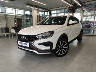 2026 Lada (ВАЗ) Vesta SW Cross I Рестайлинг (NG), белый, 2155000 рублей, вид 1