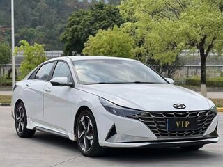 2022 Hyundai Elantra VII (CN7), белый, 1100000 рублей, вид 1