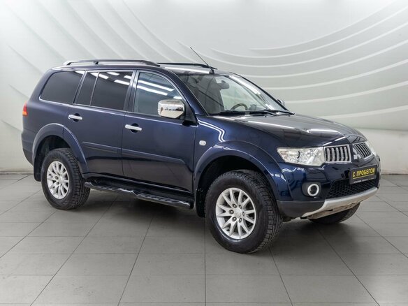 2012 Mitsubishi Pajero Sport II, синий, 1538000 рублей