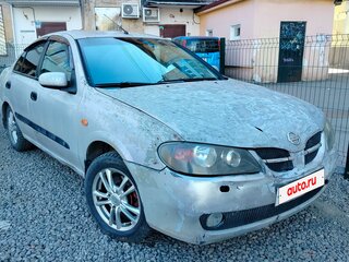 2003 Nissan Almera II (N16) Рестайлинг, серый, 140000 рублей, вид 1