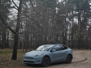 2023 Tesla Model Y Long Range Dual Motor I, серебристый, 2505690 рублей, вид 2