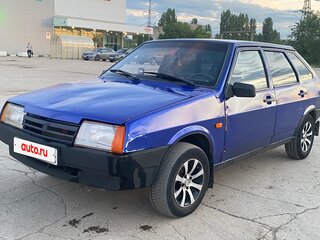 1997 Lada (ВАЗ) 2109, синий, 85000 рублей, вид 1