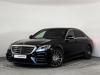 2017 Mercedes-Benz S-Класс 400 d VI (W222, C217) Рестайлинг, чёрный, 4400000 рублей, вид 1