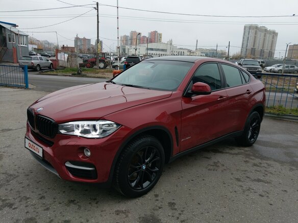 2015 BMW X6 30d II (F16), пурпурный