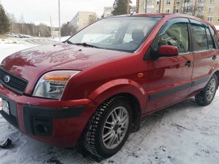 2007 Ford Fusion I Рестайлинг, красный, 680000 рублей, вид 1