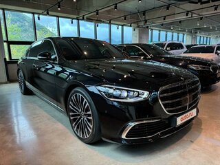 2021 Mercedes-Benz S-Класс 450 Long 4MATIC VII (W223), чёрный, 7955000 рублей, вид 1