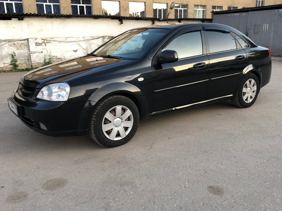 Chevrolet Lacetti 2011 седан чёрный