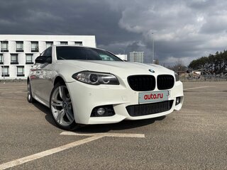 2016 BMW 5 серии 520d VI (F10/F11/F07) Рестайлинг, белый, 2000000 рублей, вид 1