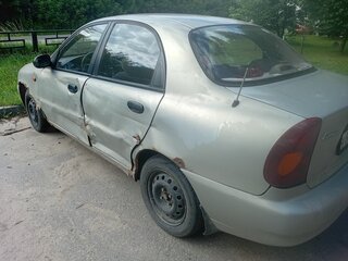 2008 Chevrolet Lanos I, серебристый, 72000 рублей, вид 4