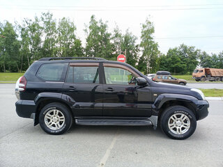 2004 Toyota Land Cruiser Prado 5-speed 120 Series, чёрный, 1650000 рублей, вид 4