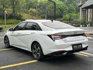 2022 Hyundai Elantra VII (CN7), белый, 1310000 рублей, вид 4