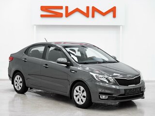 2015 Kia Rio 6-speed III, серый, 815000 рублей, вид 1